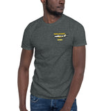 Pilatus Airplane Embroidered Gildan 6400 Shirt (AIRG9CPC24-GLD) - Add your N#