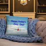 Pilot by Day World's Greatest Dad by Night Throw Pillow