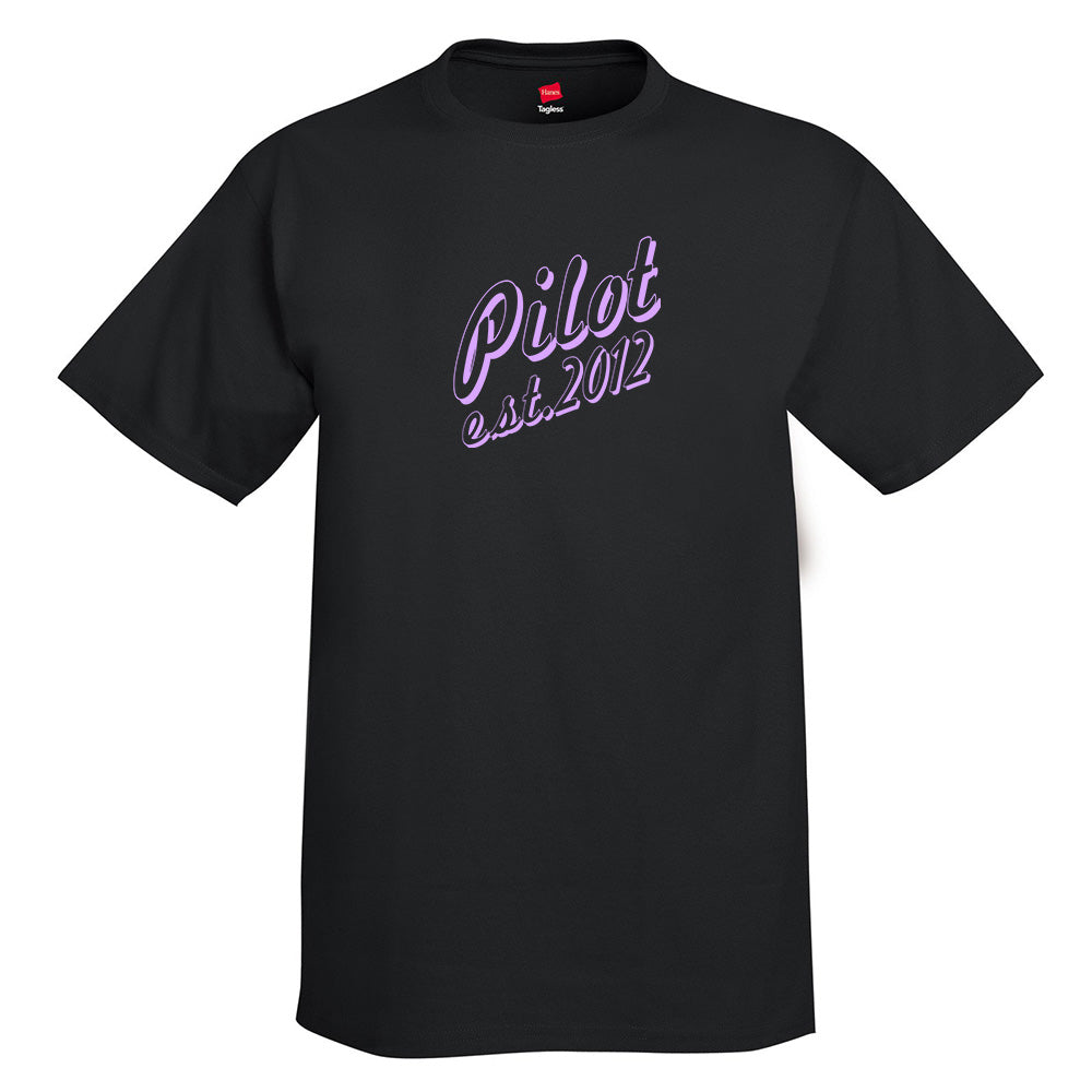 Pilot Est 1 Aviation Airplane T-Shirt