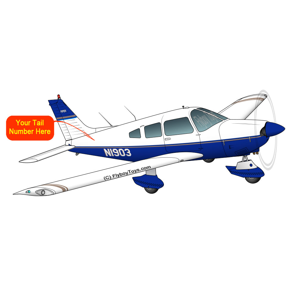 Airplane Design (Blue/Tan) - AIRG9G1I3II-BT1