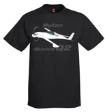 Rutan Quickie Q2 Airplane T-Shirt - Personalized w/ Your N#