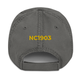 STOL LIFE Airplane Embroidered Distressed Cap - Personalized with Your N#