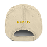 STOL LIFE Airplane Embroidered Distressed Cap - Personalized with Your N#