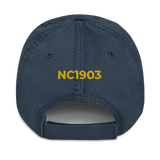STOL LIFE Airplane Embroidered Distressed Cap - Personalized with Your N#