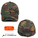 STOL LIFE Airplane Embroidered Classic Cap - Personalized with Your N#