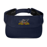 STOL LIFE Airplane Embroidered Flexfit Visor Hat
