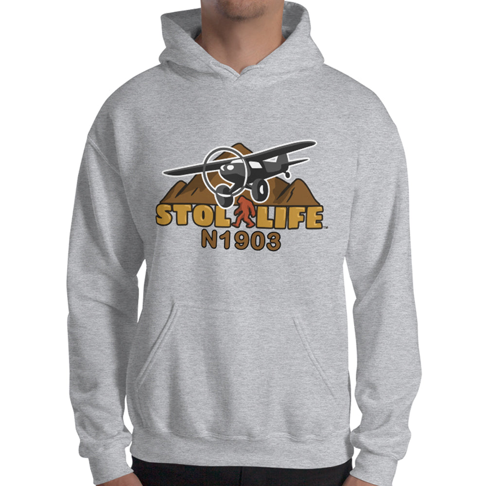STOL Life Aviation Gildan Hoodie - Personalized w/ your N#