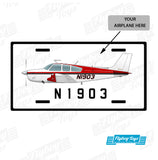 Custom 12" x 6" HD Metal License Plate