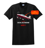 Practicing Social Distancing Airplane Theme