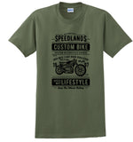 Speedlands Custom Bike Motorcycle T-shirt