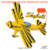 Steen Aero Skybolt Airplane T-Shirt - Personalized w/ Your N#