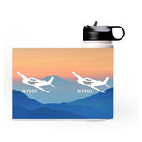 Custom Airplane Premium Water Bottle