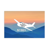 Custom Aviation Postcards 4"x6"