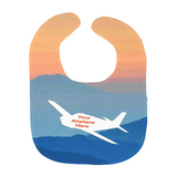 Custom Airplane Baby Bibs