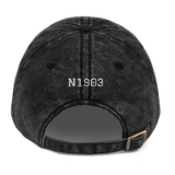 Airplane Embroidered Vintage Cap (AIRM1EIM7A-R2) - Personalized
