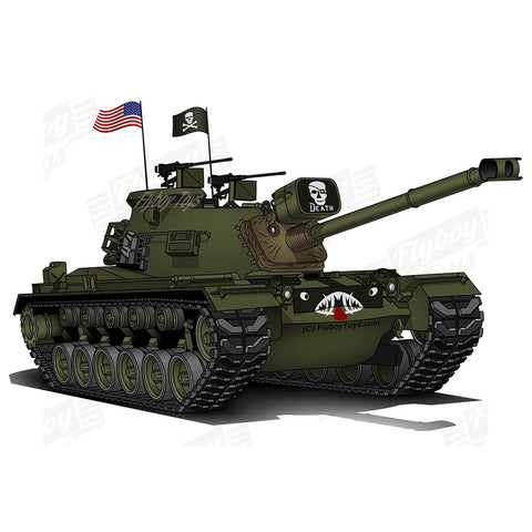 War Tank Design (The Grim Reaper)- WARTANKM48A3