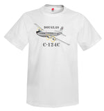 Douglas C-124C Airplane T-Shirt - Personalized with Your N#