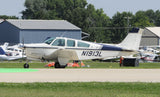 Beechcraft Bonanza F33A Blue 3 model