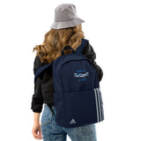 Custom Airplane Embroidered Adidas Backpack