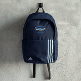 Custom Airplane Embroidered Adidas Backpack