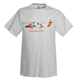 Sikorsky S-70 Helicopter T-Shirt - Personalized with Your N#