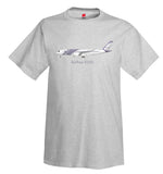 Airbus S350 Airplane T-Shirt - Personalized with Your N#