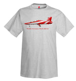 British Aerospace Hawk Mk132 Airplane T-Shirt - Personalized with Your N#
