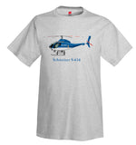 Schweizer S-434 Helicopter T-Shirt - Personalized with Your N#