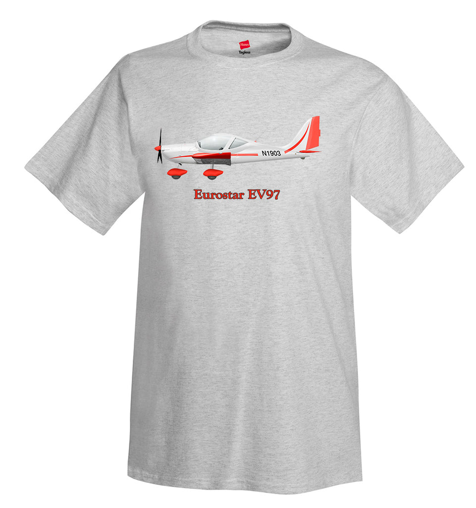 Eurostar EV97 Airplane T-Shirt - Personalized with Your N#