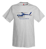 Eurocopter EC135 Helicopter T-Shirt - Personalized with Your N#
