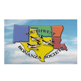 Custom Southwest Bon. Society All-Over Print Flag