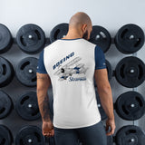 Custom Stearman All-Over Print Men's Athletic T-shirt - Add Your N#