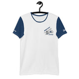 Custom Stearman All-Over Print Men's Athletic T-shirt - Add Your N#