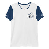 Custom Stearman All-Over Print Men's Athletic T-shirt - Add Your N#