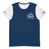 Custom Stearman All-Over Print Men's Athletic T-shirt - Add Your N#