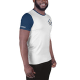 Custom Stearman All-Over Print Men's Athletic T-shirt - Add Your N#