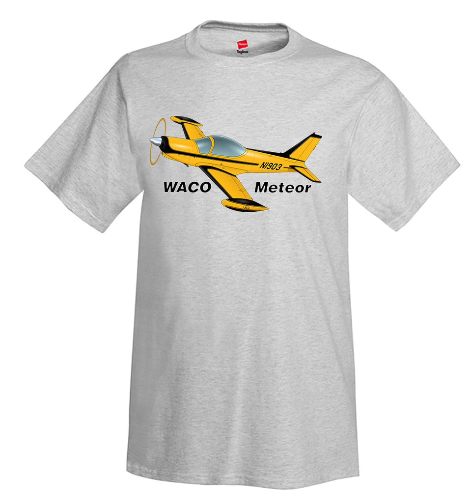 Waco Meteor SF.260 Airplane T-Shirt - Personalized with Your N#