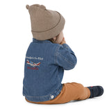 Custom Embroidered Baby Denim Jacket