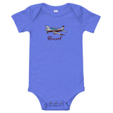 Custom Embroidered Bella Canvas 100B Baby One Piece Onesie