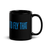 HondaJet Elite Custom Black Mug - Add Your N#
