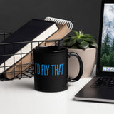 HondaJet Elite Custom Black Mug - Add Your N#