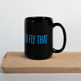 HondaJet Elite Custom Black Mug - Add Your N#