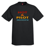 Hot Pilot Airplane Aviation T-Shirt