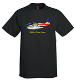 De Havilland Canada DHC-6 Twin Otter Airplane T-Shirt - Personalized with Your N#