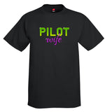 Pilot Wife Airplane Aviation T-Shirt