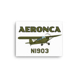 Aeronca Champ (Olive Green) Canvas - Add Your N#