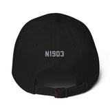 Socata TBM 700 Airplane Embroidered Classic Dad Cap (AIRJF3K2D700-BR1) - Personalized w/ Your N#