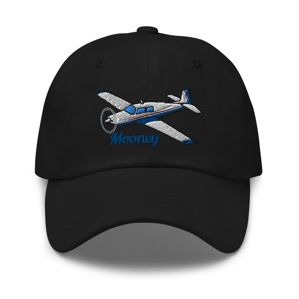Mooney M20 / M20J Embroidered Classic Cap (AIRDFFM20J-BTR1) - Add your N#