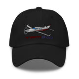 Socata TBM 940 Embroidered Custom Classic Cap (AIRJF3K2D940-BRG1) - Add your N