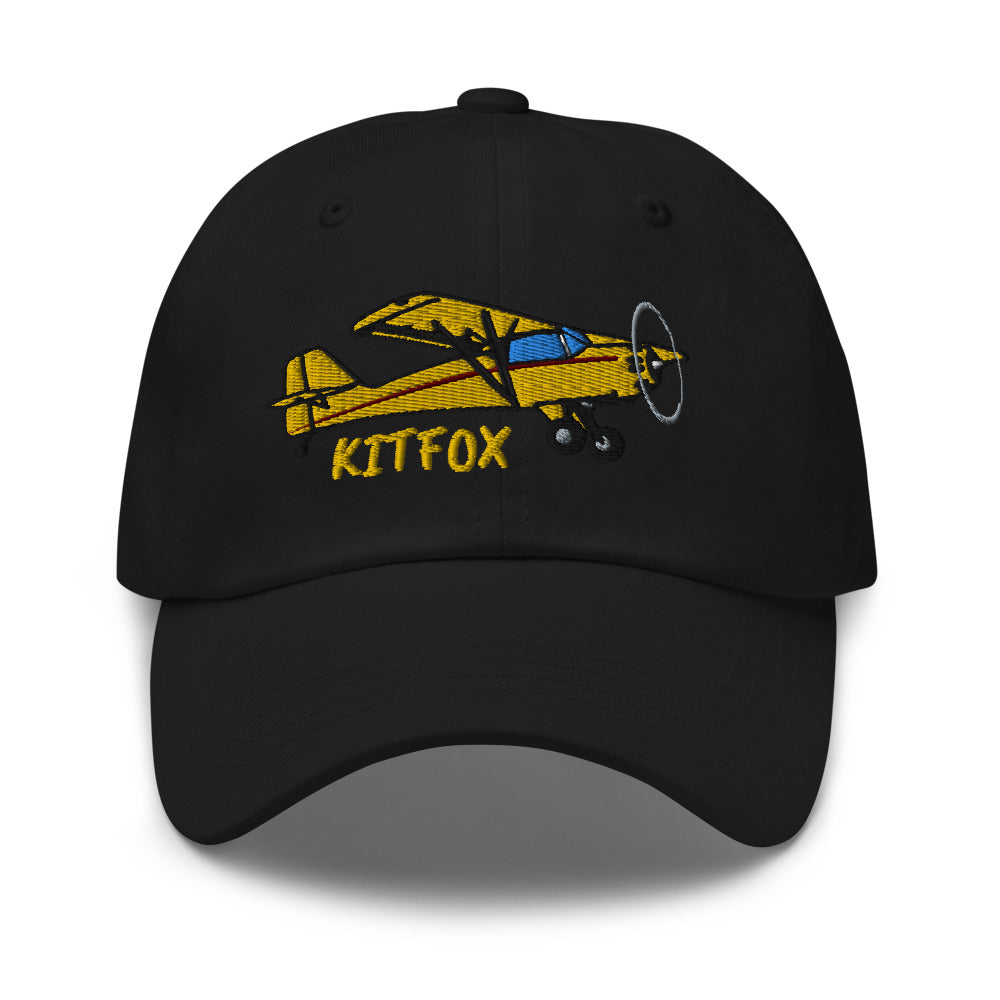 Kitfox Airplane Embroidered Classic Dad Cap (AIRB9KMODEL2-YR1) - Personalized